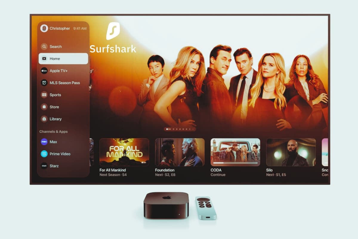 Surfshark VPN désormais disponible sur Apple TV : découvrez les détails !
